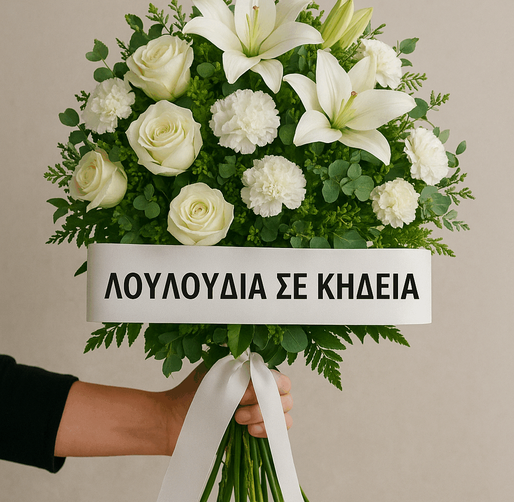 Επιλέξτε λουλούδια σε κηδεία με ζυγό αριθμό μπουμπουκιών και εκφράστε τα συλλυπητήριά σας με σεβασμό μέσω του www.stefaniakidias.gr.