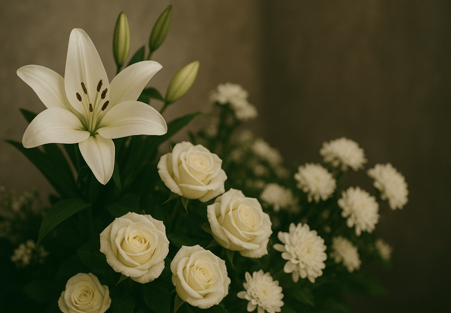 The Symbolism of Flowers at Funerals