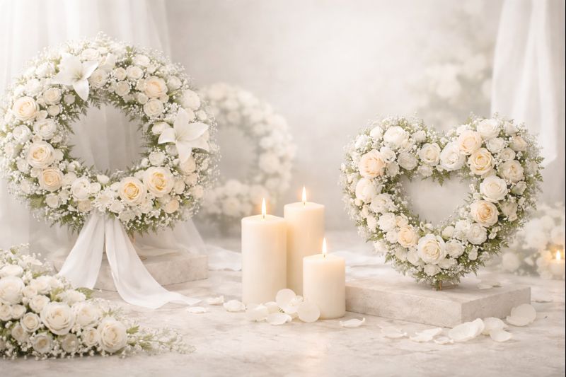 Γιατί να επιλέξετε online παραγγελία στεφανιού κηδείας από το stefanikidias.gr